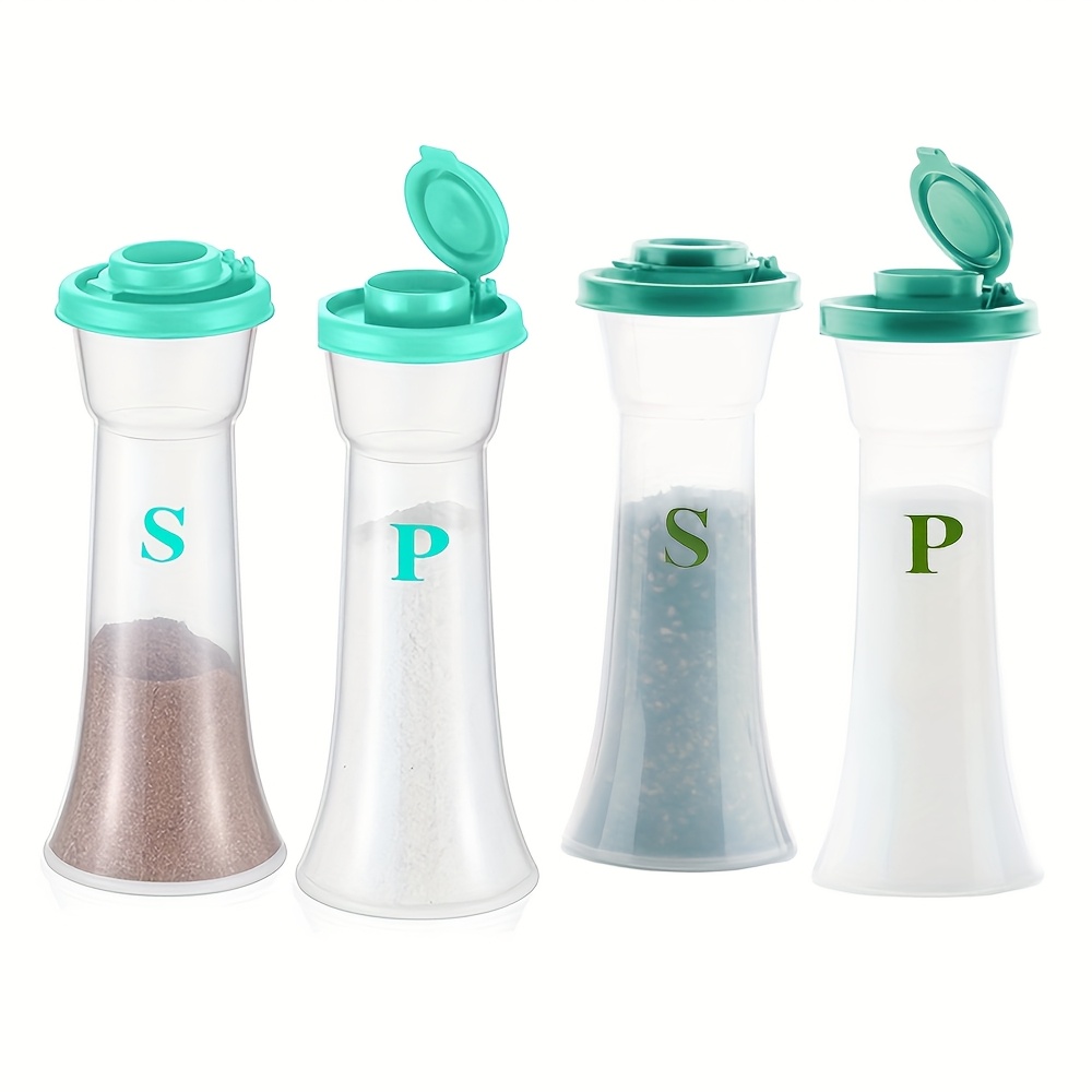 Outdoor Camping Kitchen Table - 2pcs Large Salt & Pepper Shaker