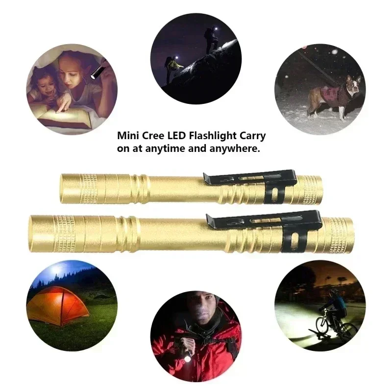 Mini Portable LED Pen Light wi - Outdoor Camping Lights recension och pris