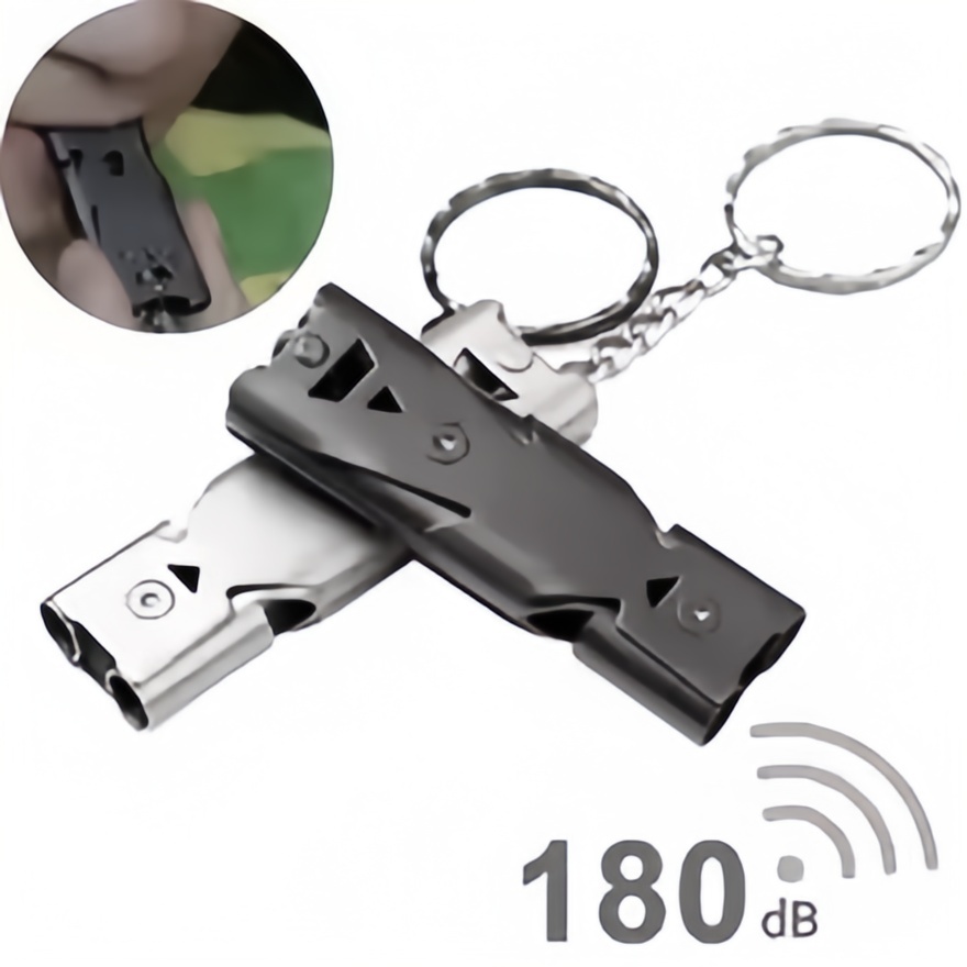 Survival Whistle Keychain Emer - Outdoor Camping Youtube recension och pris