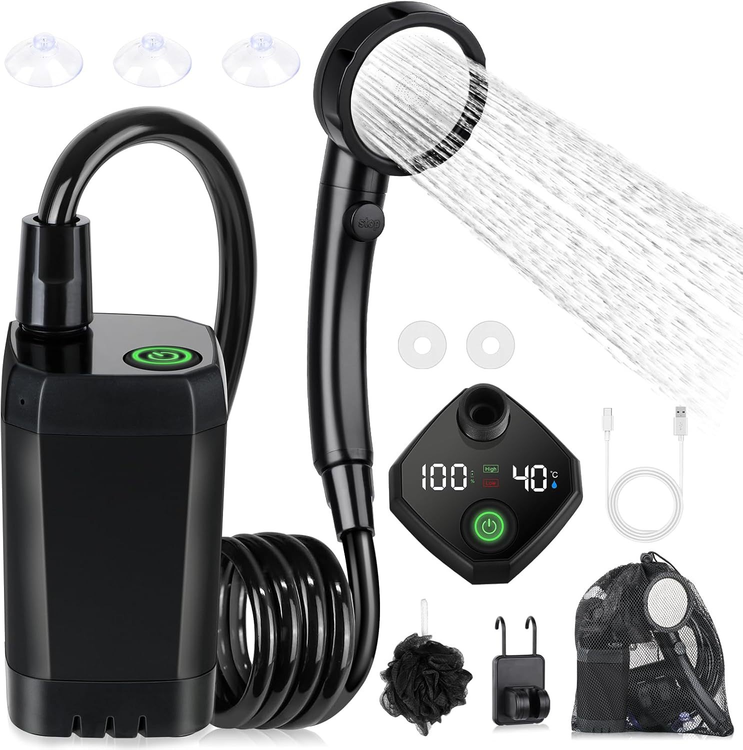 Portable Self-Priming Electric - Outdoor Camping Carpet recension och pris