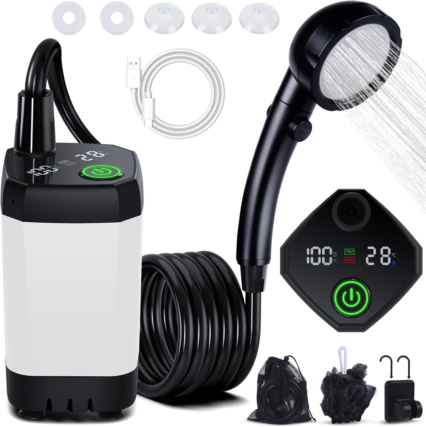 Portable Self-Priming Electric - Outdoor Camping Carpet recension och pris