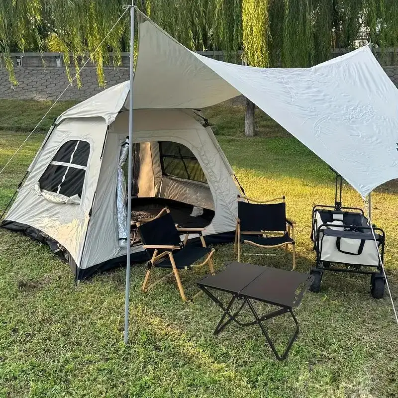 Portable Folding Camping Table - Outdoor Camping Kitchen Table recension och pris