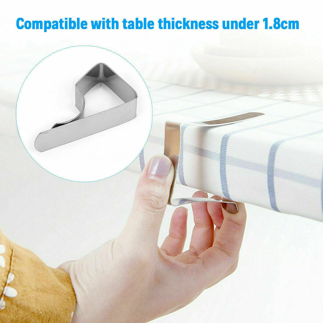 8Pcs Stainless Steel Tableclot - Outdoor Camping Tools recension och pris
