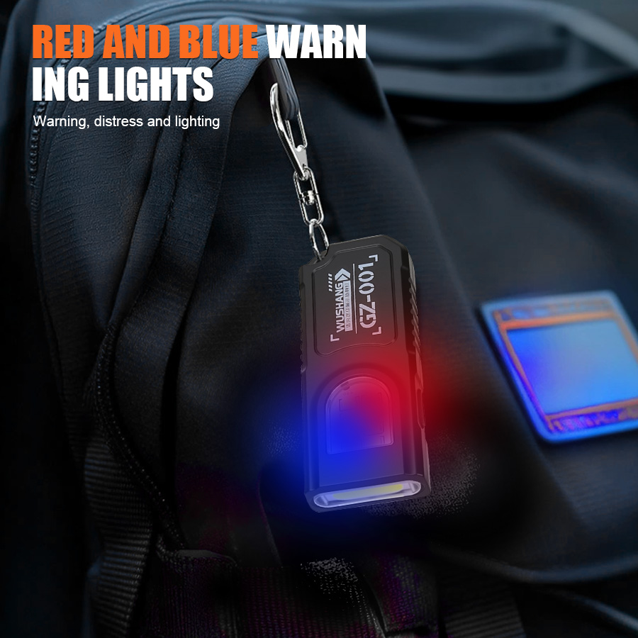Multifunctional Keychain Flash - Outdoor Camping Lampe recension och pris