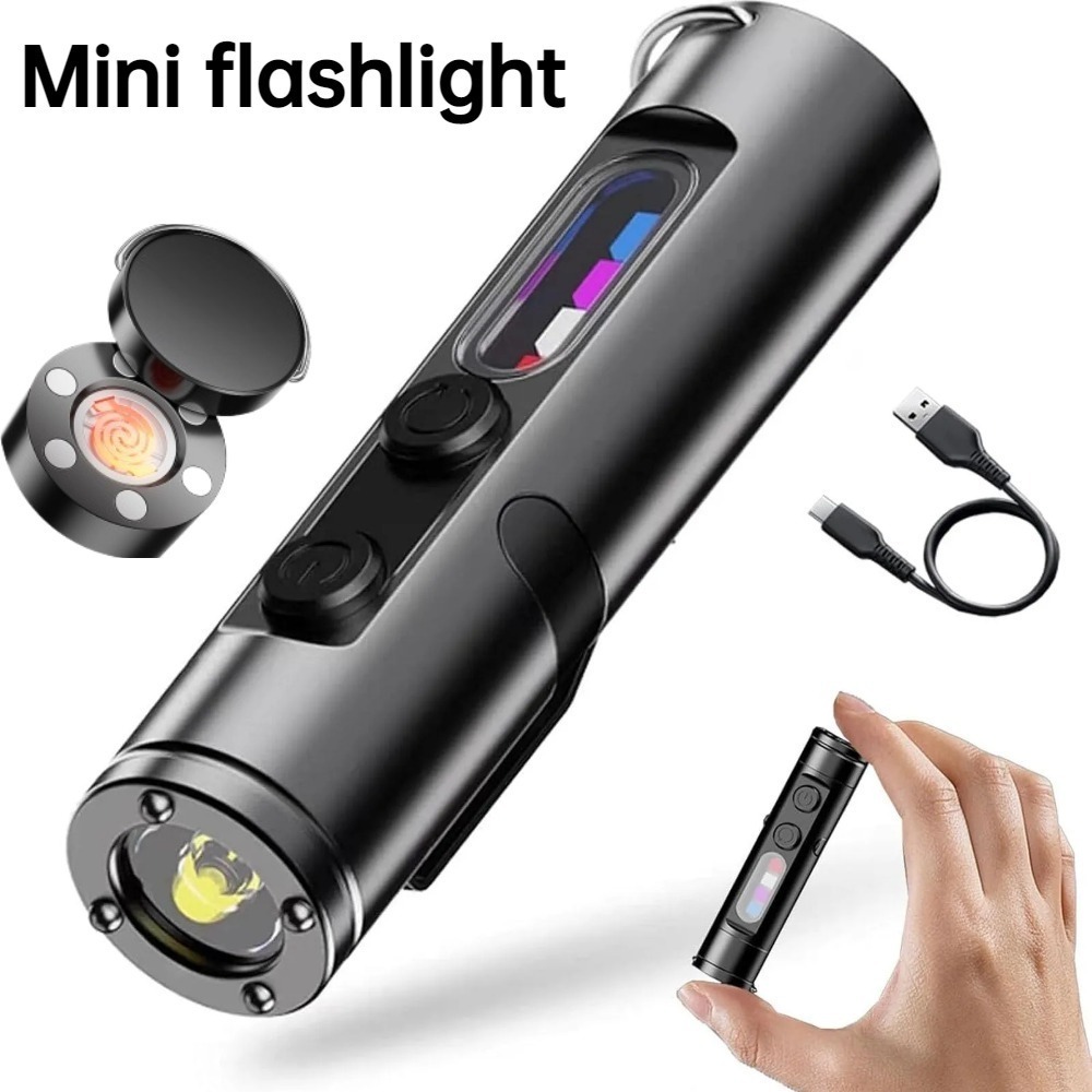Mini Outdoor Flashlight Type C - Outdoor Camping Lampe recension och pris
