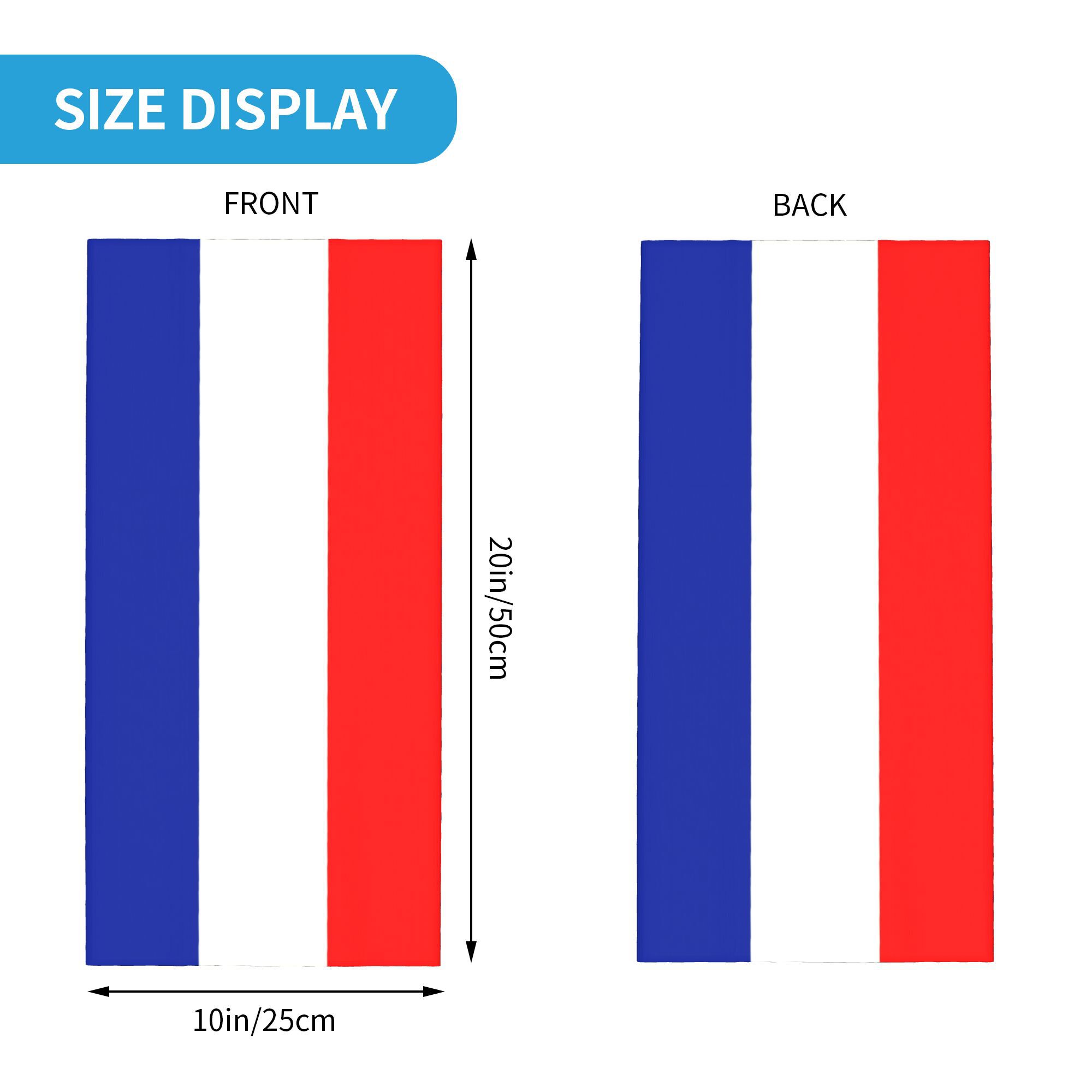 Custom French Flag France Band - Trekking Gaiters recension och pris