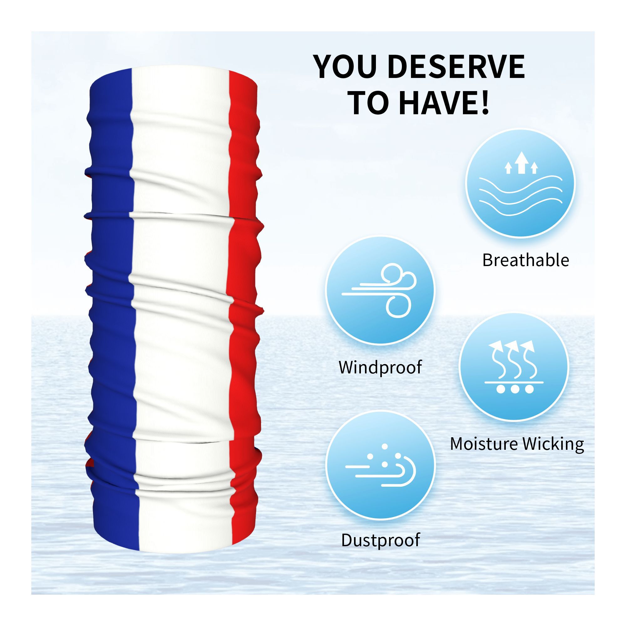 Custom French Flag France Band - Trekking Gaiters recension och pris