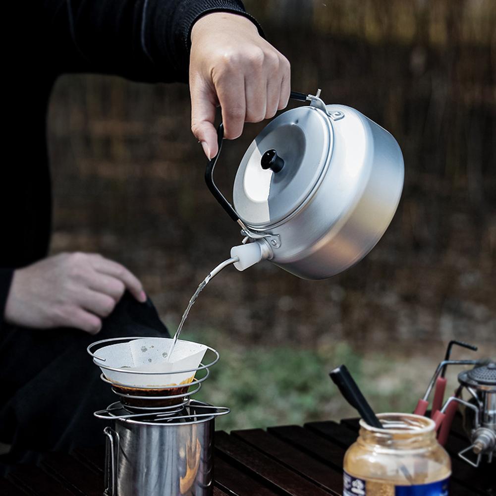 800ml Outdoor Portable Teapot  - Outdoor Camping Youtube recension och pris