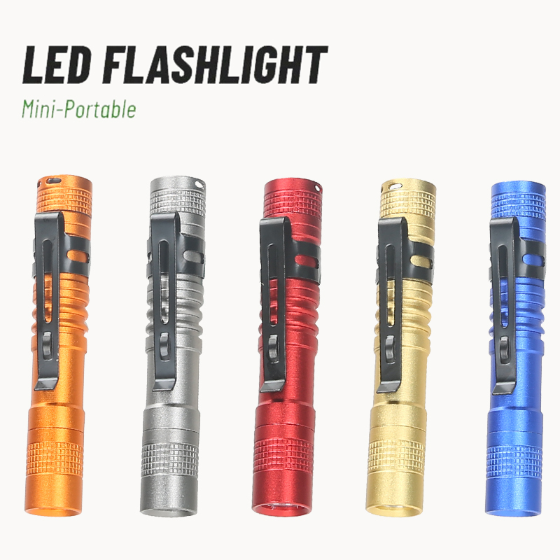 Portable Mini LED Pen Flashlig - Outdoor Camping Lampe recension och pris