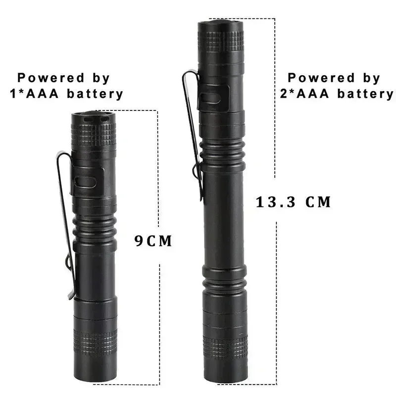 Portable Mini LED Pen Flashlig - Outdoor Camping Lampe recension och pris