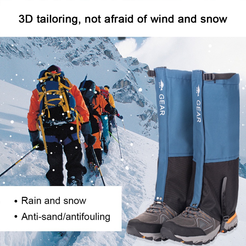 Outdoor Hiking Waterproof Snow - Trekking Gaiters recension och pris