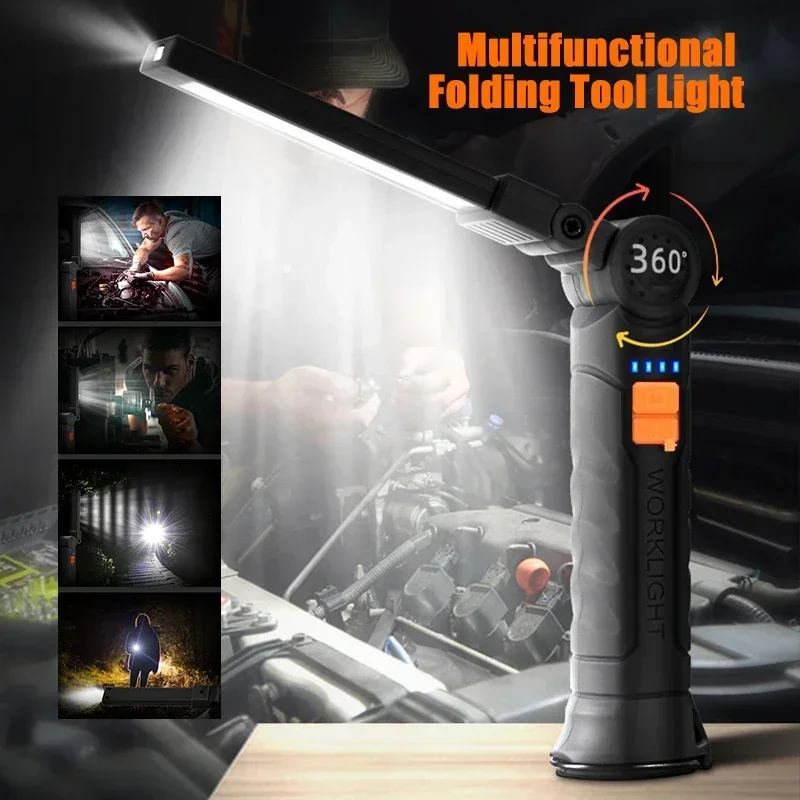 Rechargeable LED Flashlight Wo - Outdoor Camping Lights recension och pris