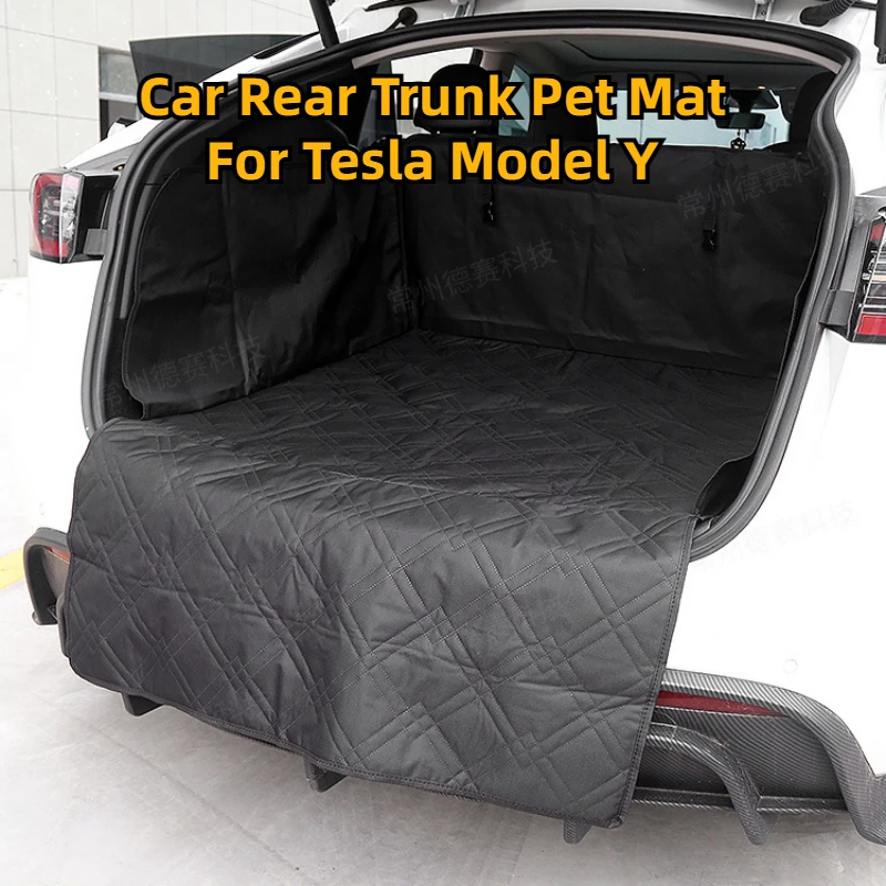 Rear Trunk Pet Mat for Tesla M - Outdoor Camping Carpet recension och pris