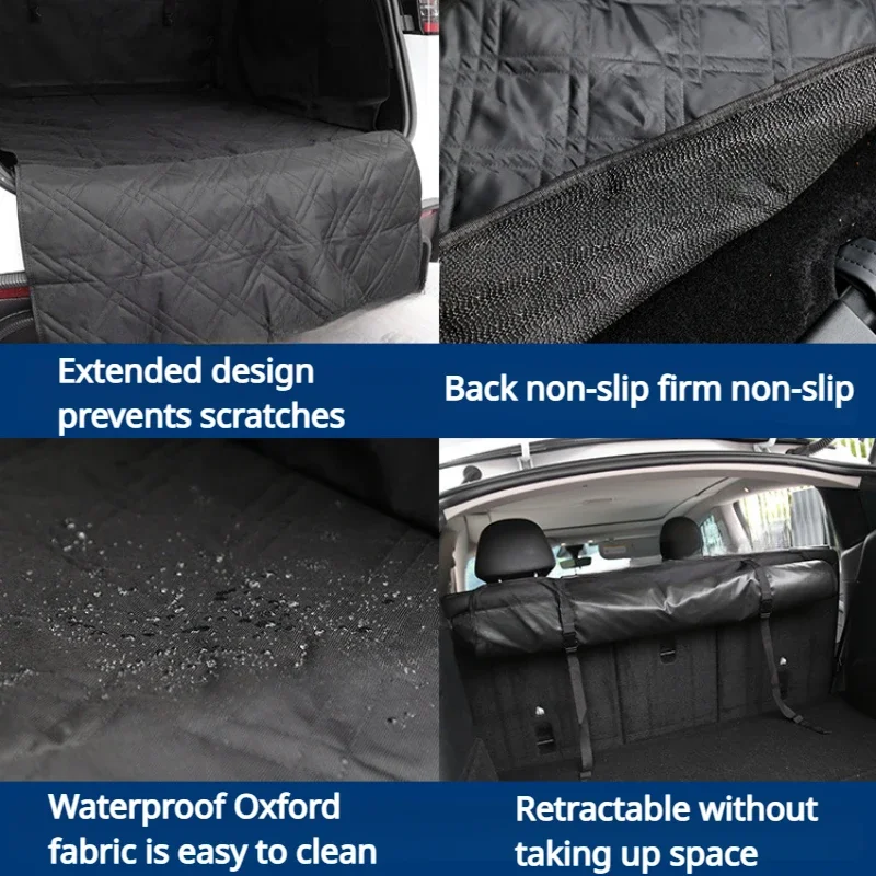 Rear Trunk Pet Mat for Tesla M - Outdoor Camping Carpet recension och pris