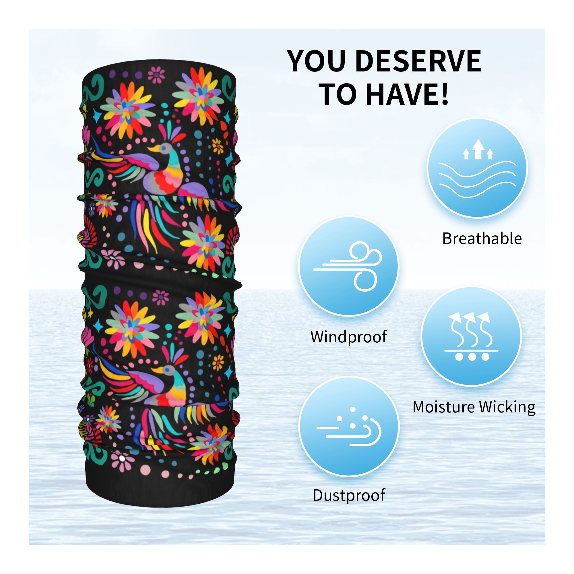 Custom Mexican Floral Flower T - Trekking Gaiters recension och pris