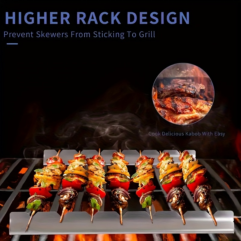 2pcs Kebab Rack Kebab Stands S - Outdoor Camping Kitchen Table recension och pris
