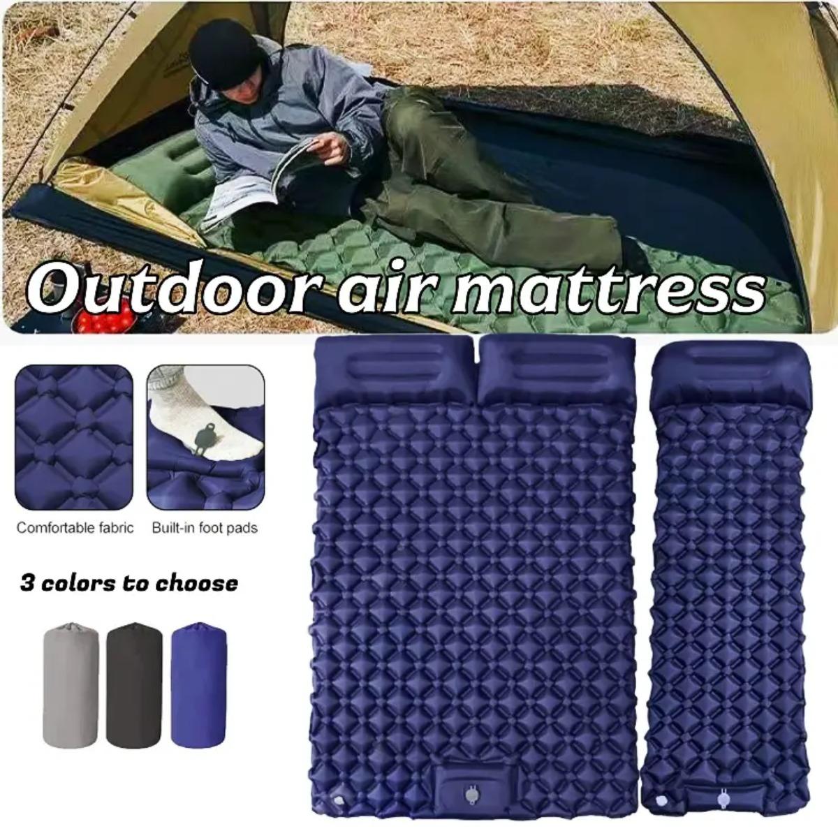 Single & Double Inflatable Air - Outdoor Camping Carpet recension och pris