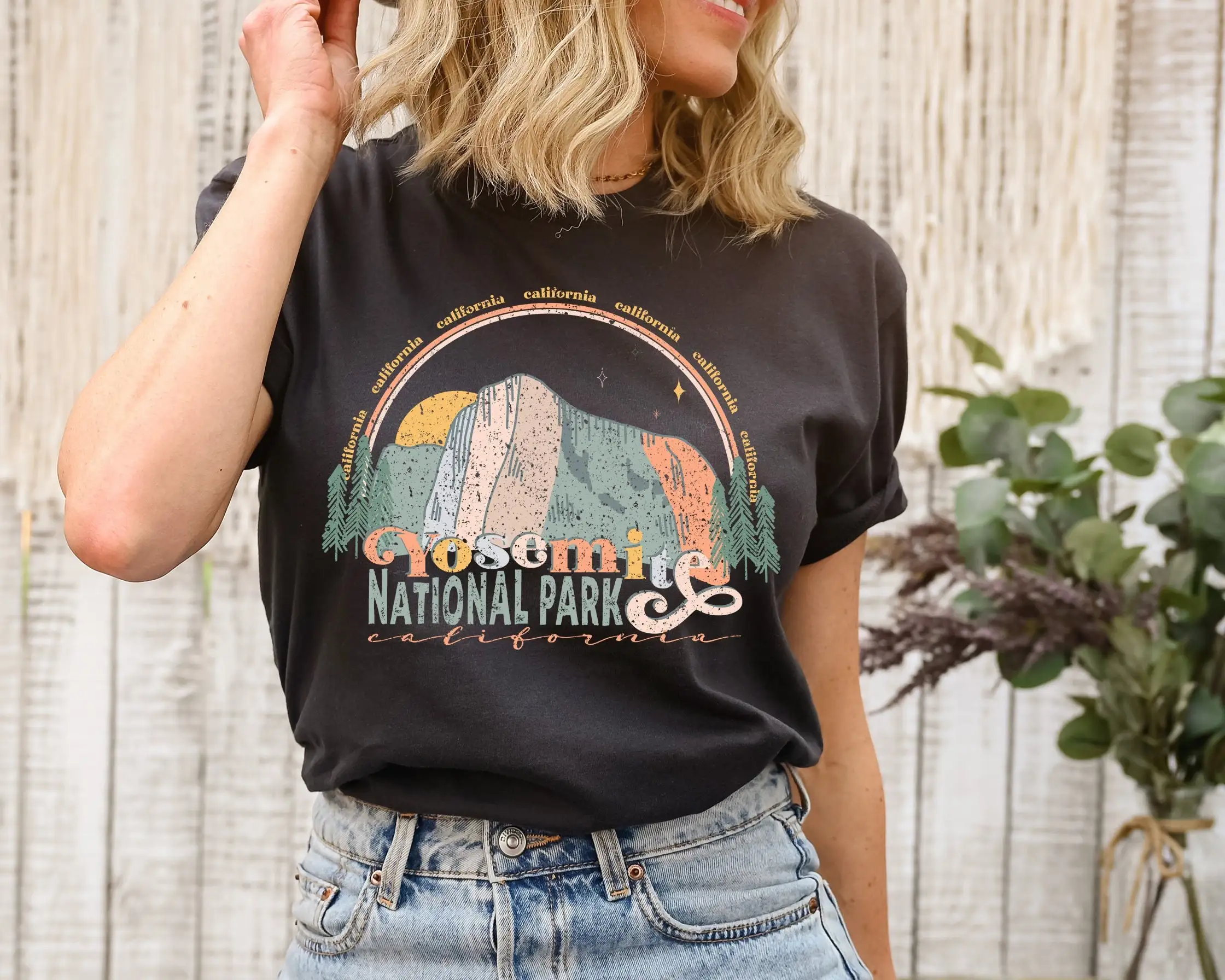 Yosemite National Park T Shirt - Outdoor Camping Yosemite recension och pris