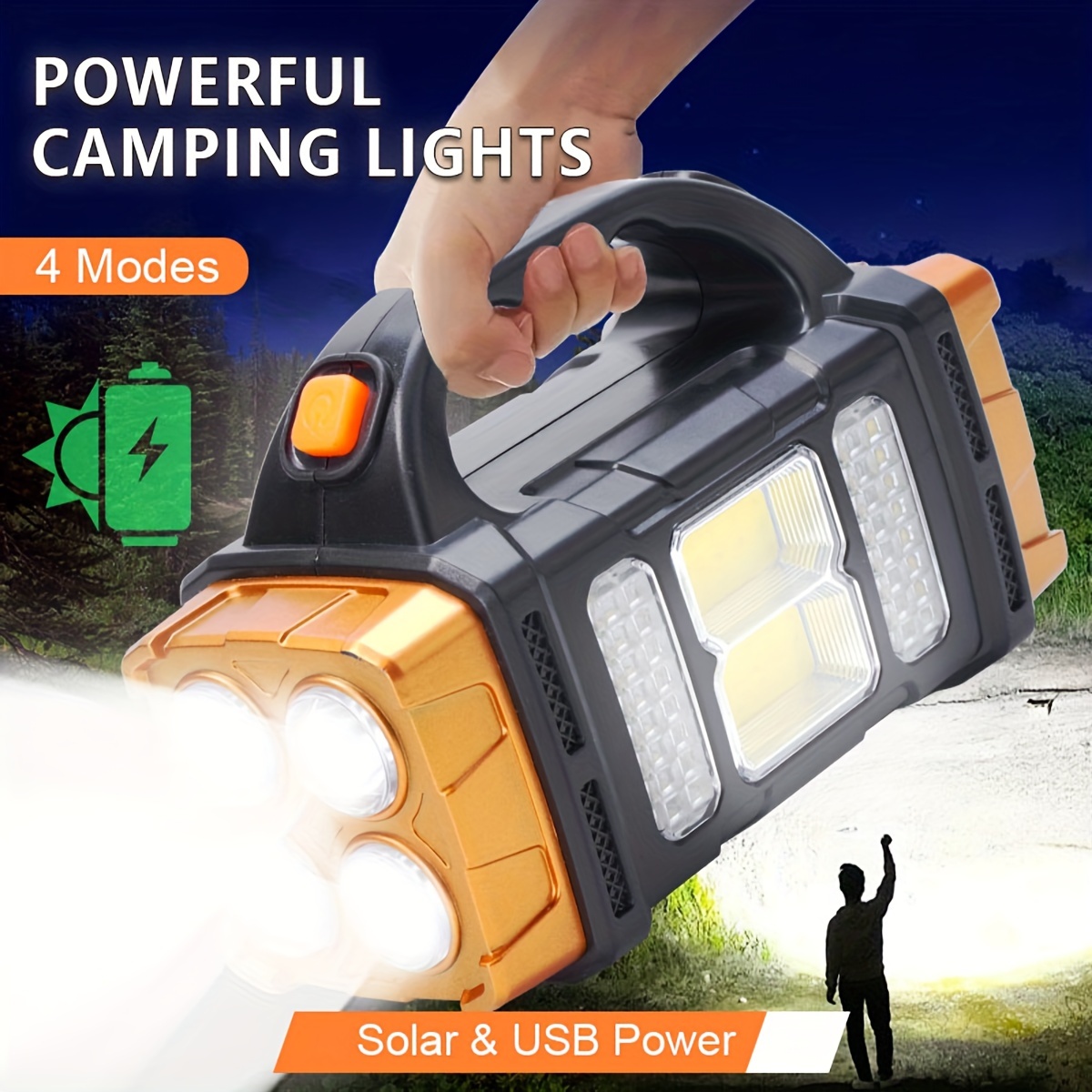 New Upgrade Rechargeable High  - Outdoor Camping Lampe recension och pris