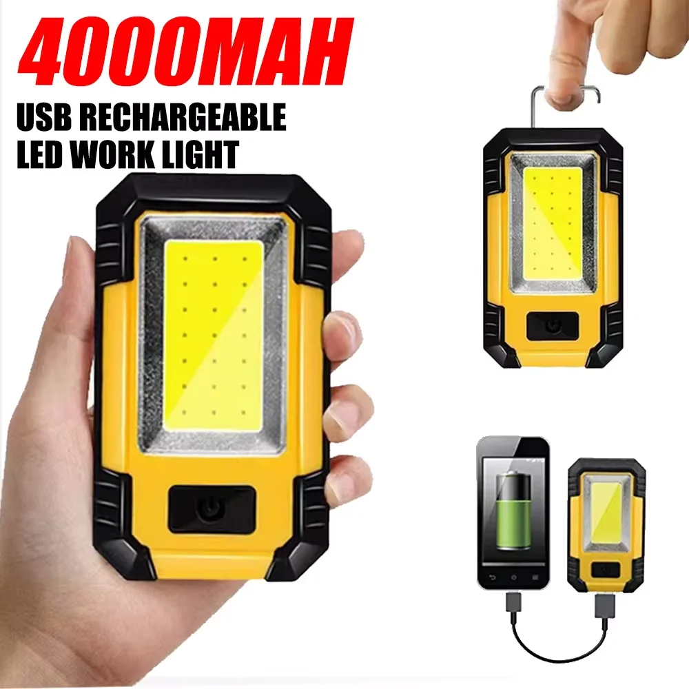 Portable 4000MaH Rechargeable  - Outdoor Camping Lights recension och pris