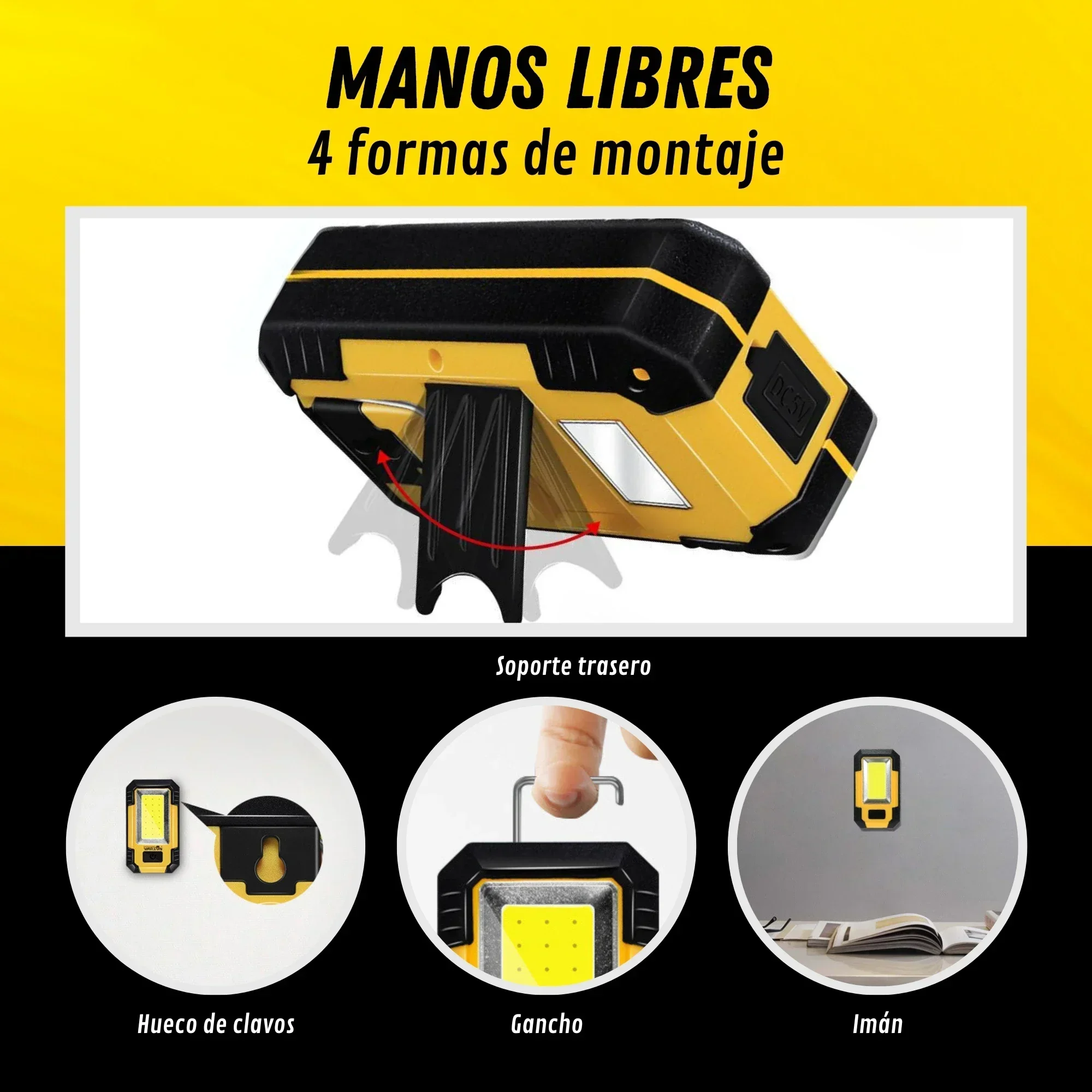 Portable 4000MaH Rechargeable  - Outdoor Camping Lights recension och pris