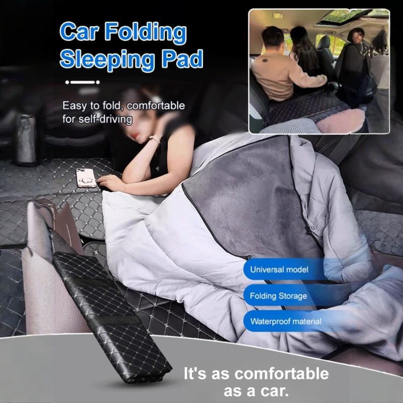 Foldable Car Backseat Bed No I - Outdoor Camping Carpet recension och pris