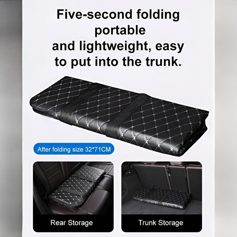 Foldable Car Backseat Bed No I - Outdoor Camping Carpet recension och pris