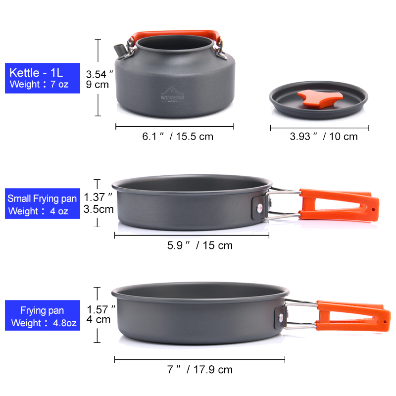 Widesea Camping Outdoor Cookwa - Outdoor Camping Kitchen Table recension och pris