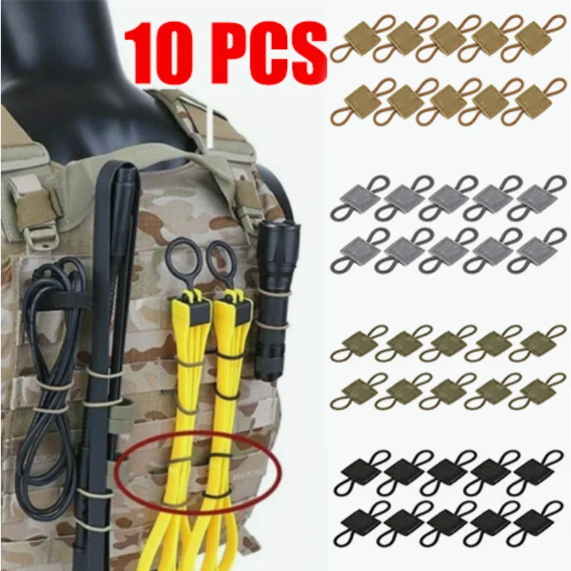10PCS MOLLE Elastic Band Bag B - Outdoor Camping Youtube recension och pris
