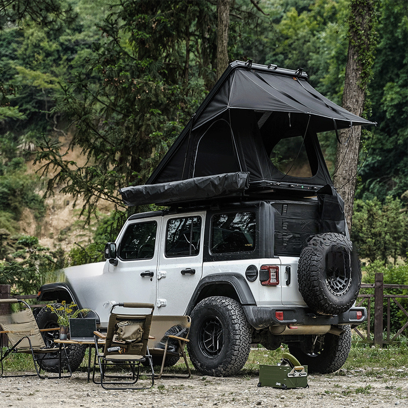 Hard Aluminum Rooftop Tent wit - Outdoor Camping Van Tent recension och pris
