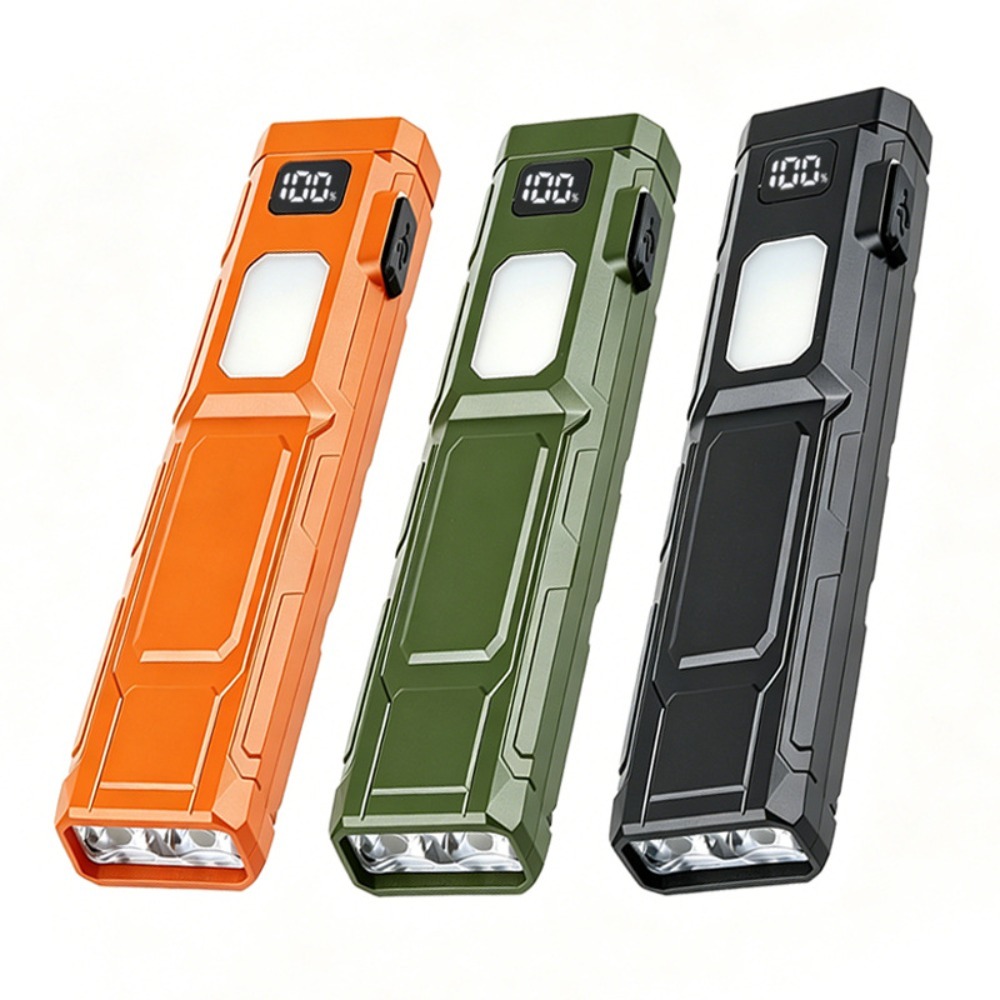 COB LED EDC Flashlight Pen‑Cli - Outdoor Camping Lights recension och pris