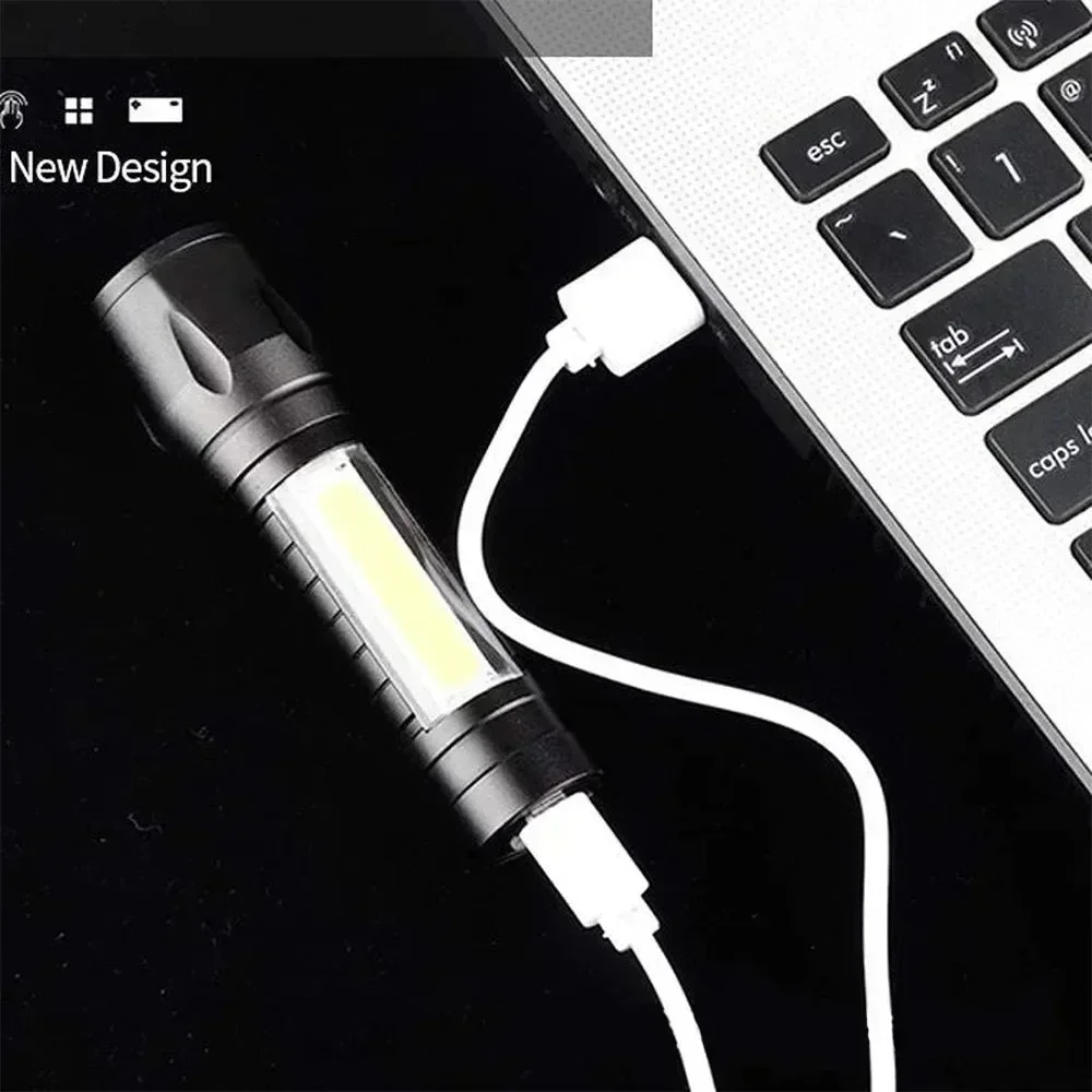 Portable COB+LED Camping Light - Outdoor Camping Lampe recension och pris