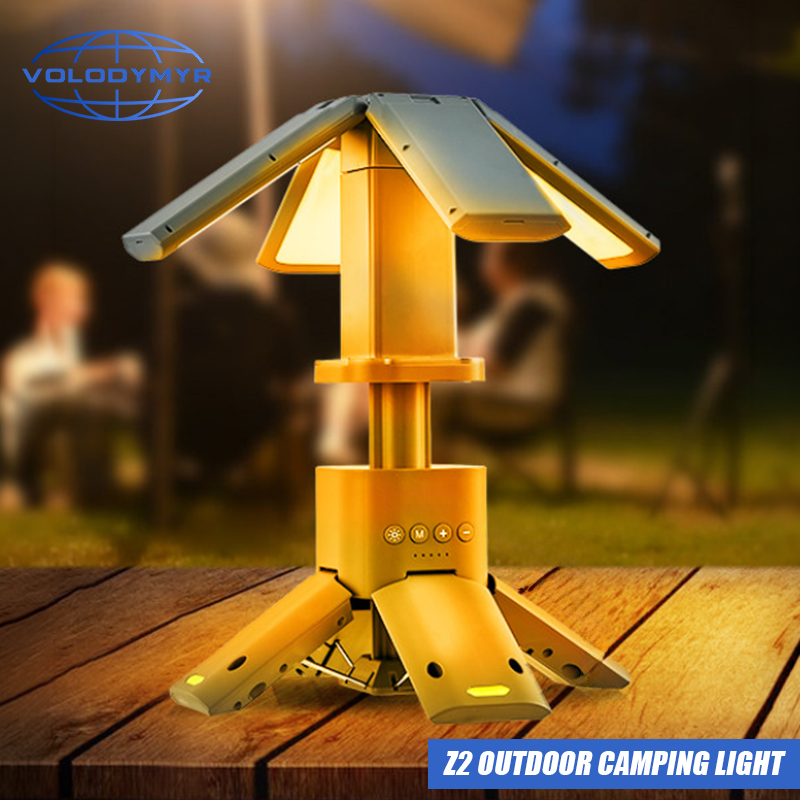 VOLODYMYR High Lumen LED Campi - Outdoor Camping Youtube recension och pris