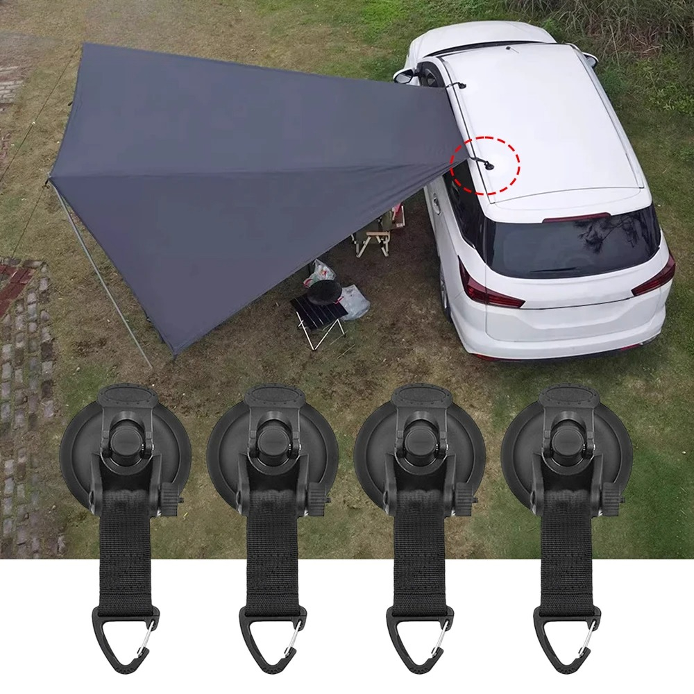2/4pcs Car Tent Suction Cup Bu - Outdoor Camping Van Tent recension och pris