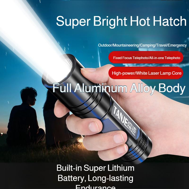 Outdoor Flashlight Small Mini  - Outdoor Camping Lampe recension och pris