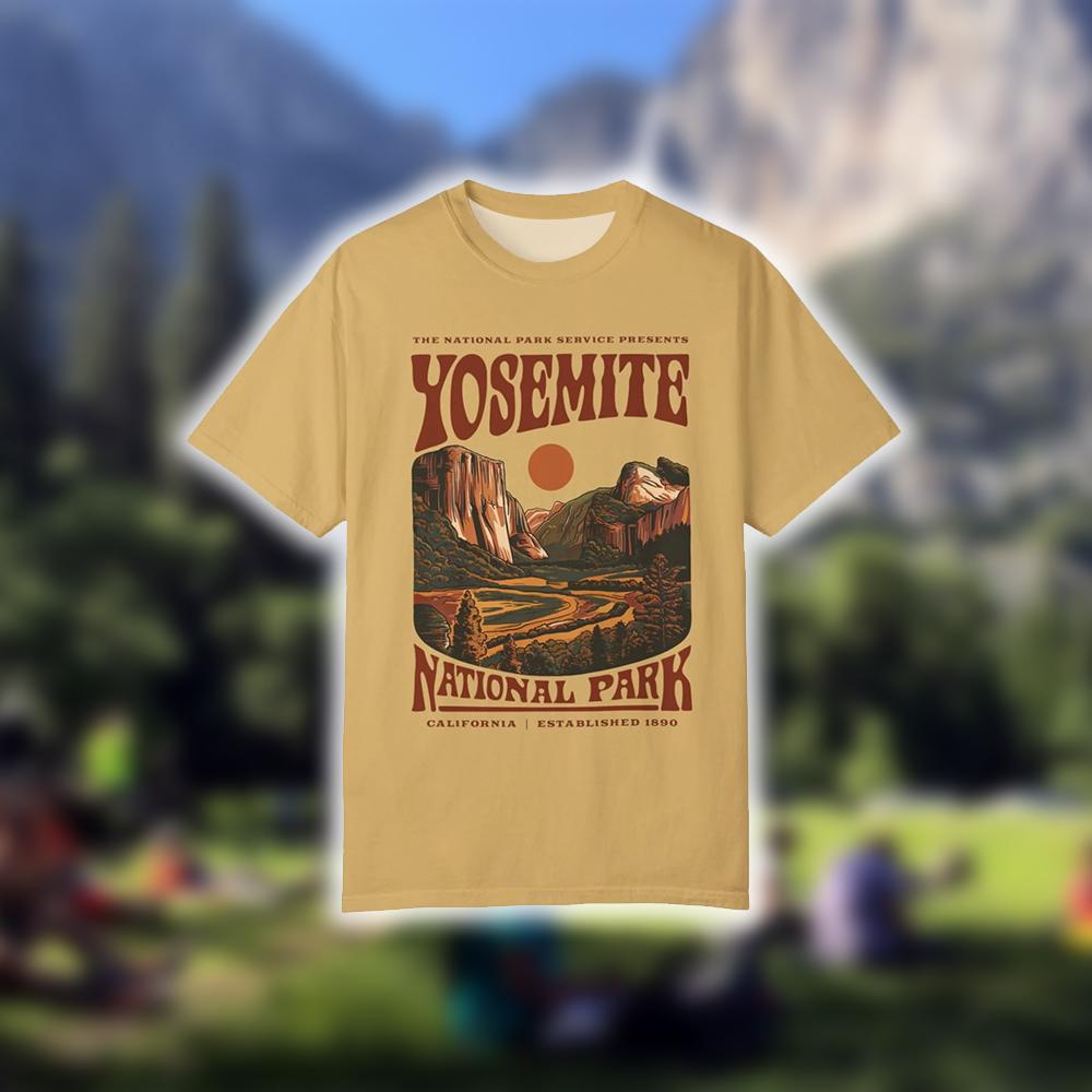 Yosemite National Park Vintage - Outdoor Camping Yosemite recension och pris