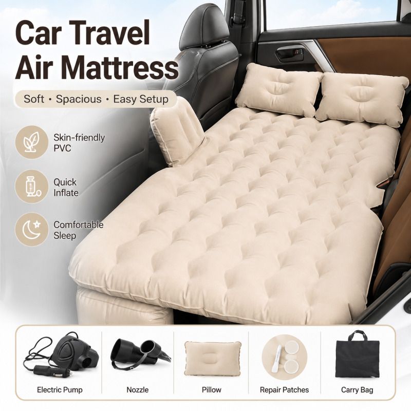 Universal Car Air Mattress Ele - Outdoor Camping Carpet recension och pris