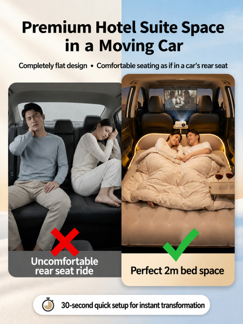 Universal Car Air Mattress Ele - Outdoor Camping Carpet recension och pris