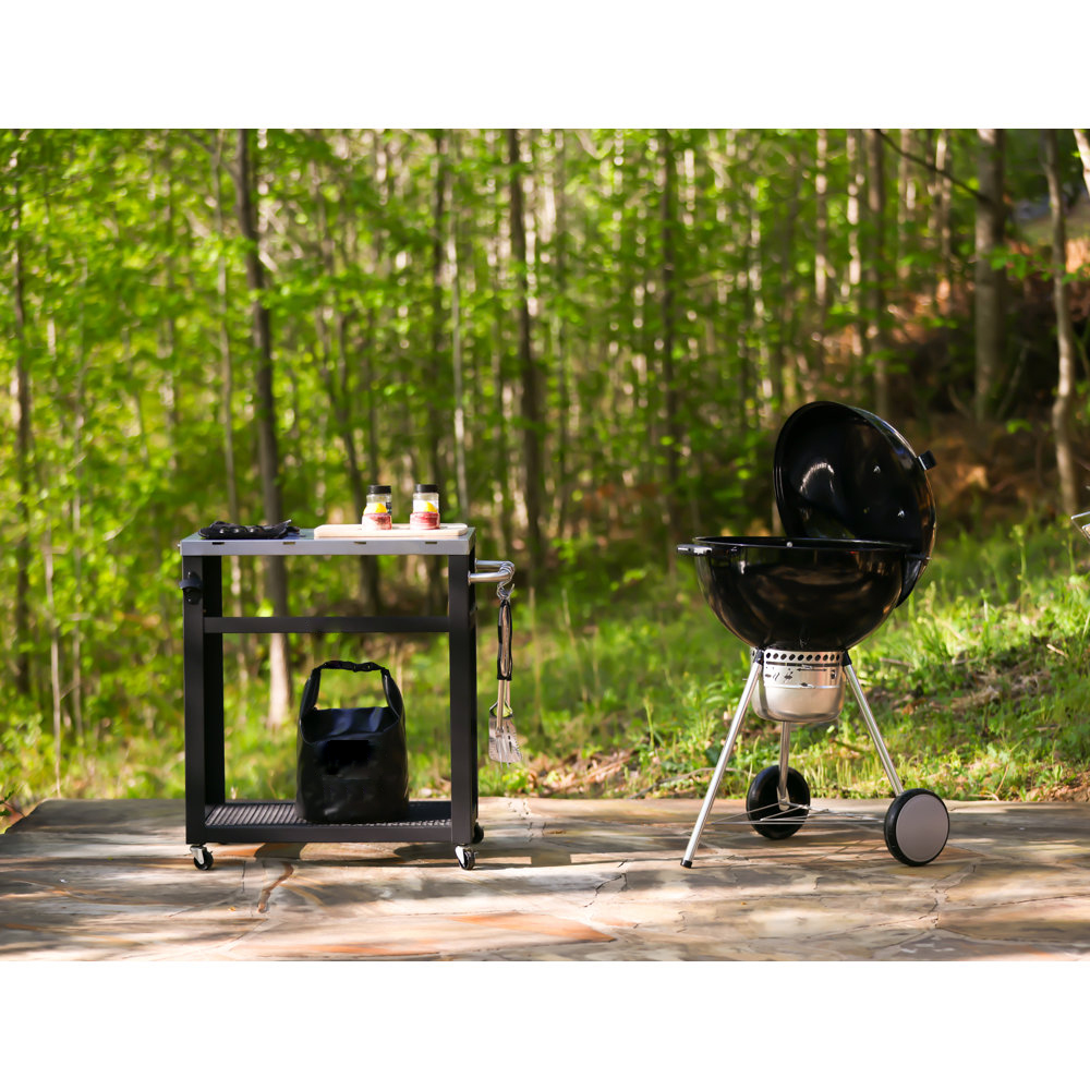 AJUNION Portable Outdoor Prep  - Outdoor Camping Kitchen Table recension och pris