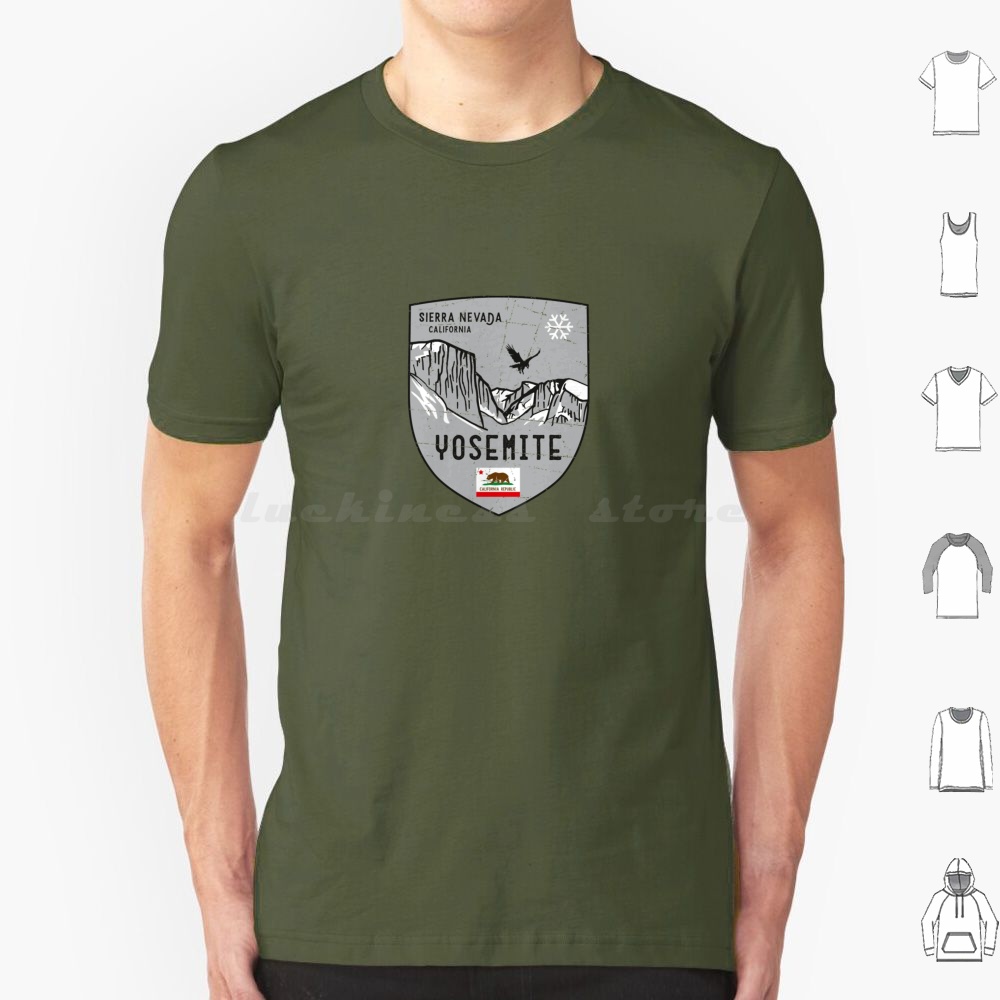 Yosemite California Emblem T S - Outdoor Camping Yosemite recension och pris